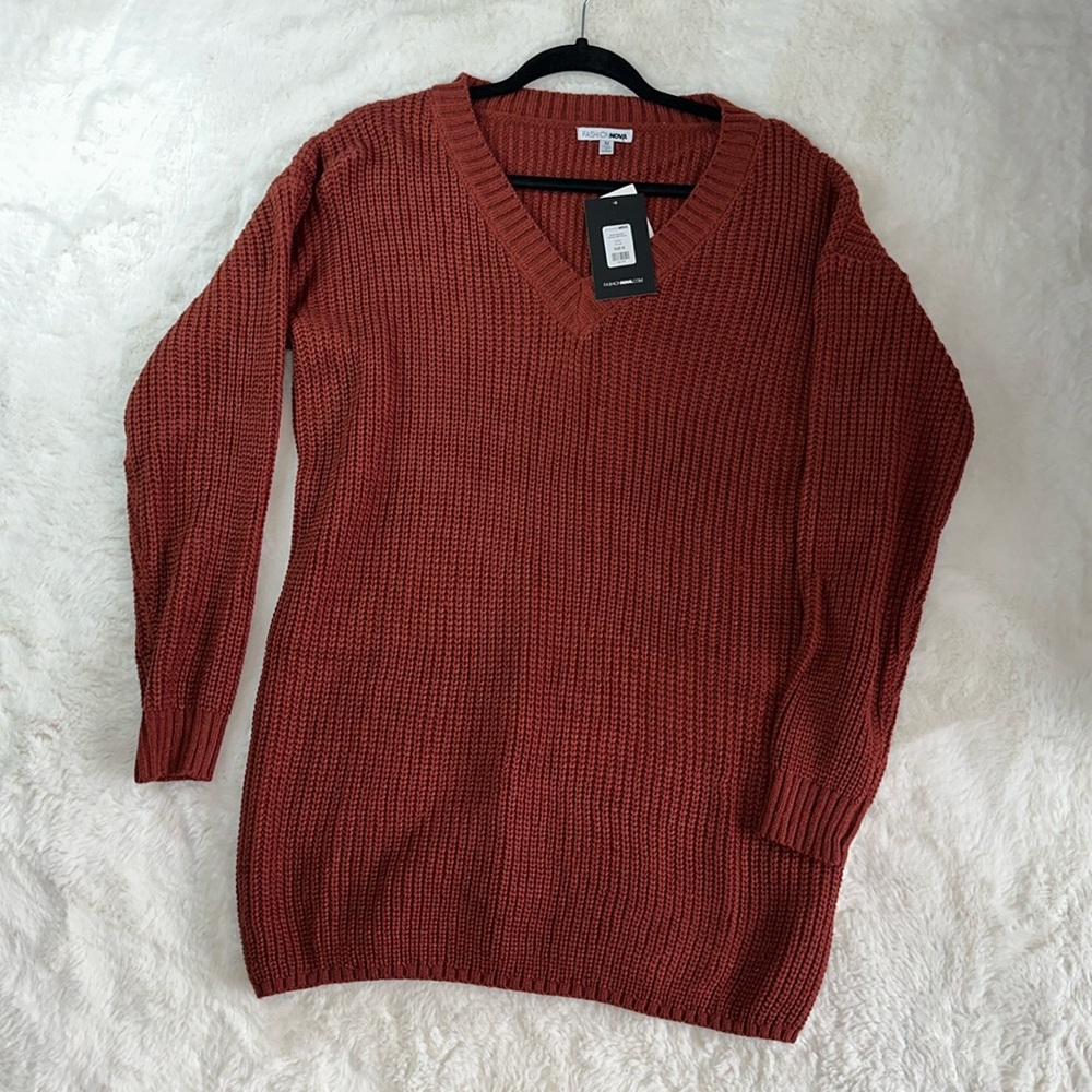 Mini sweater dress